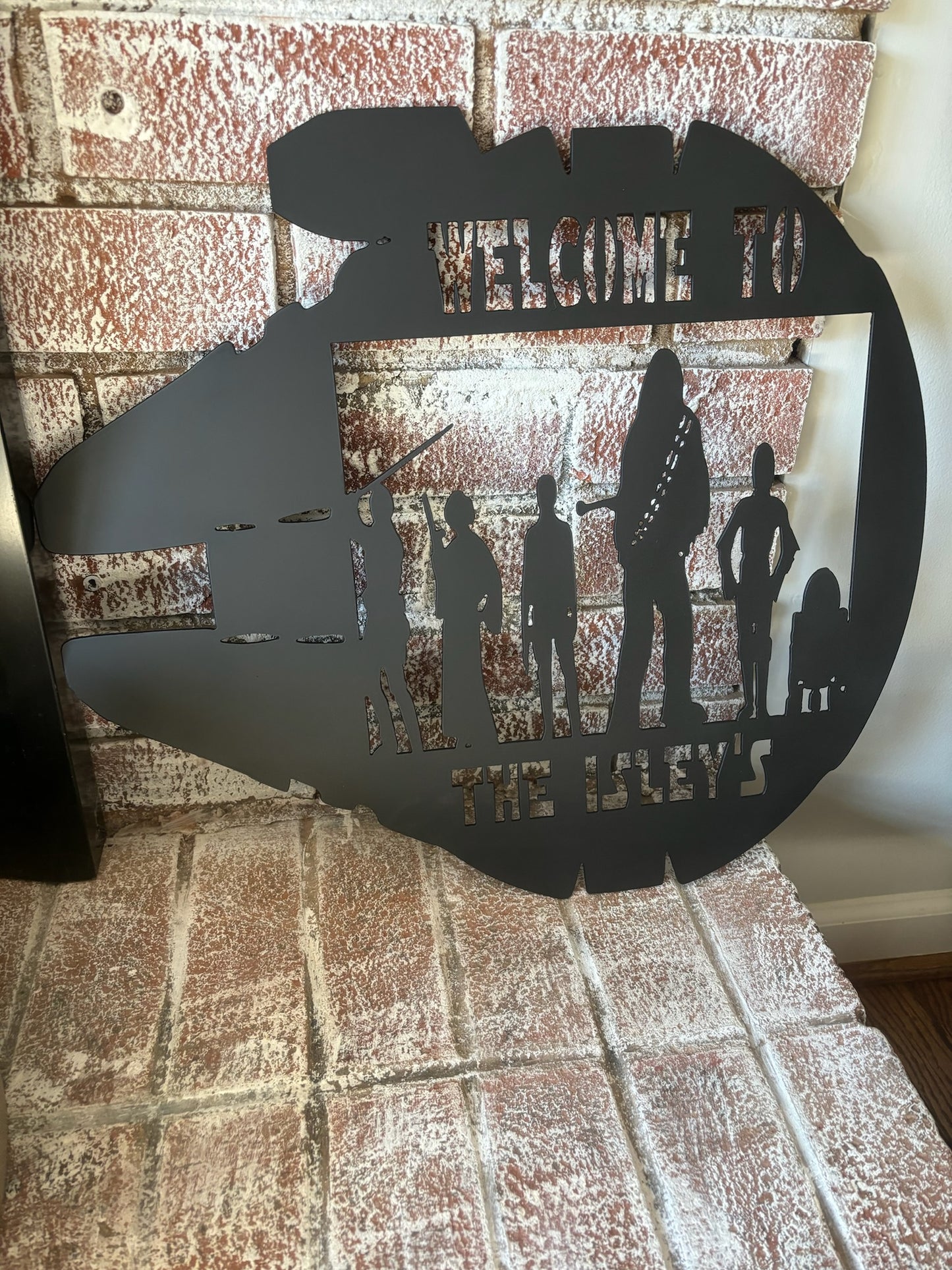 Star Wars Welcome sign