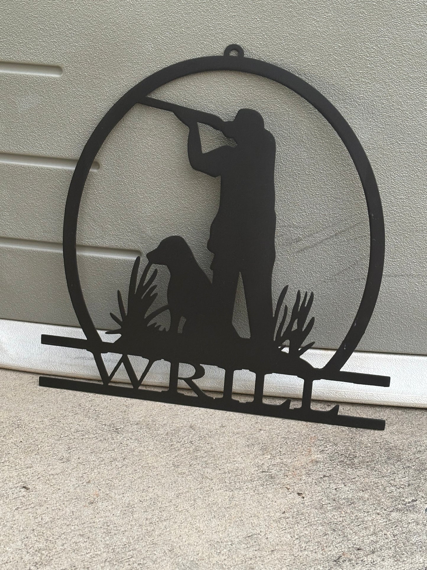 20 Metal hunting Sign