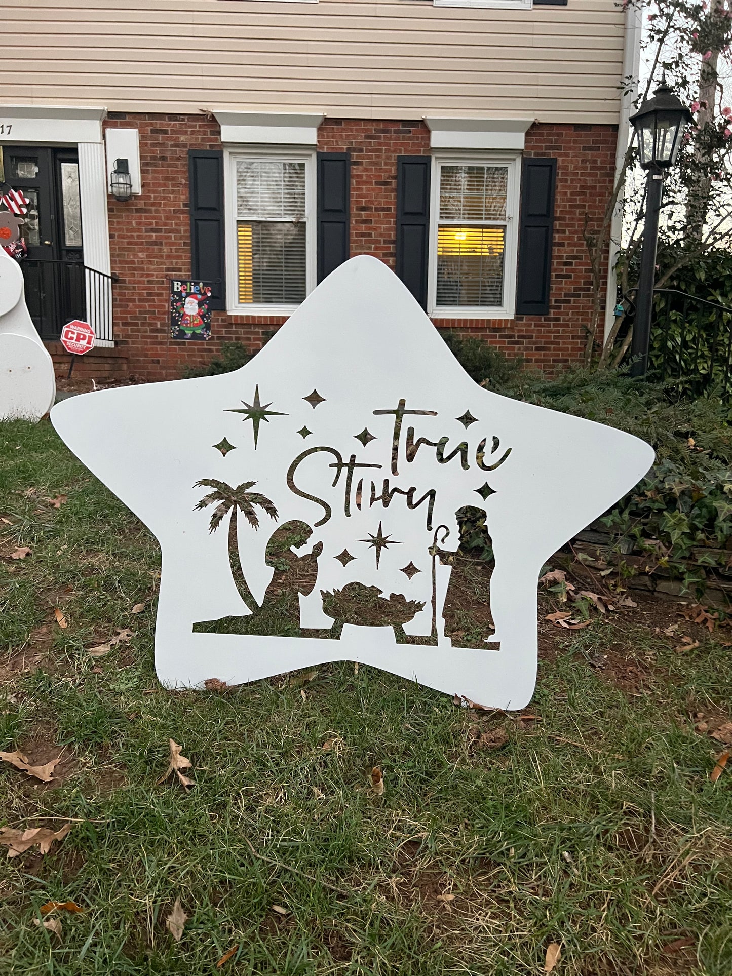 Nativity Yard Ornament