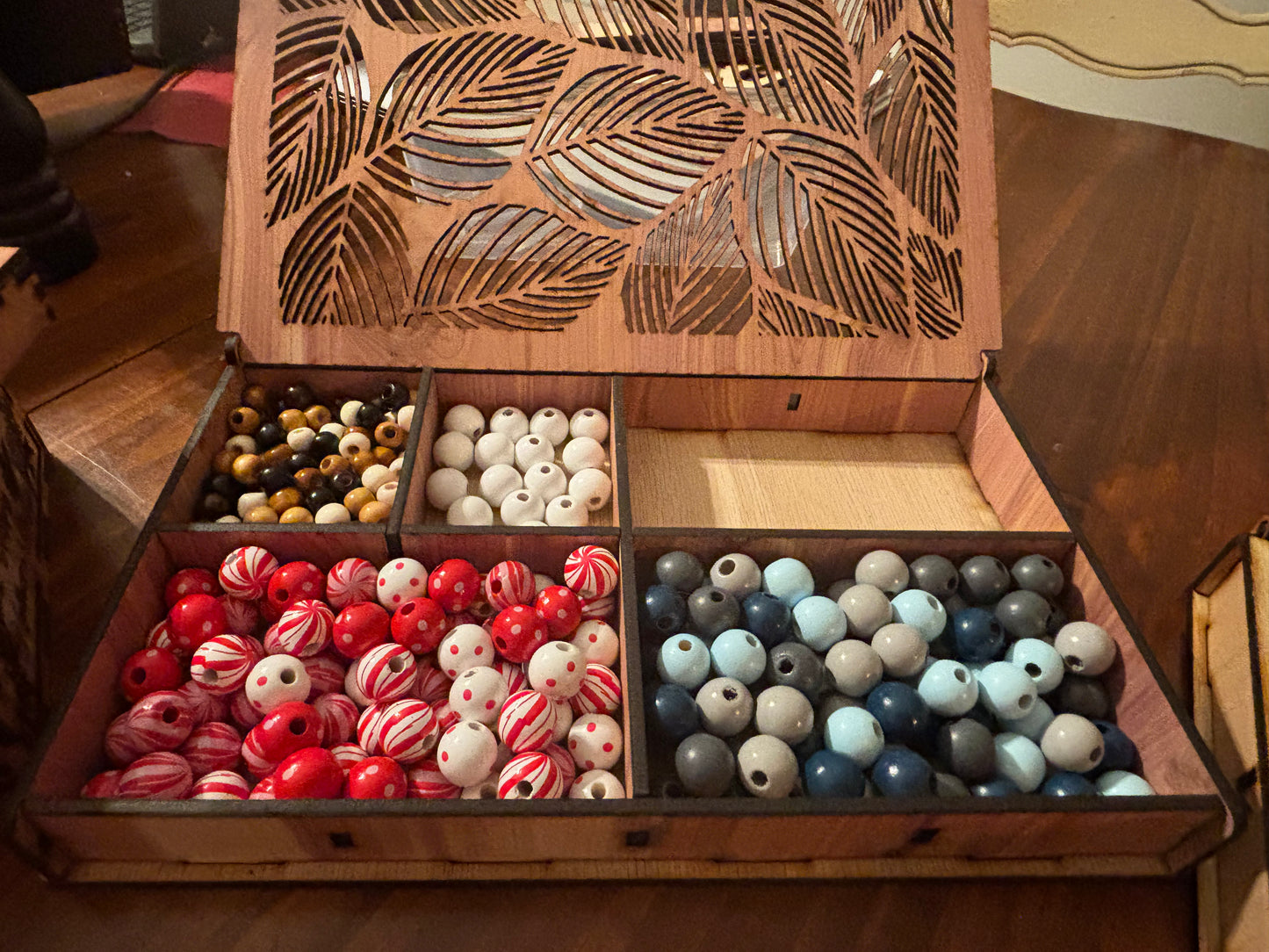 Wooden Organizer Box